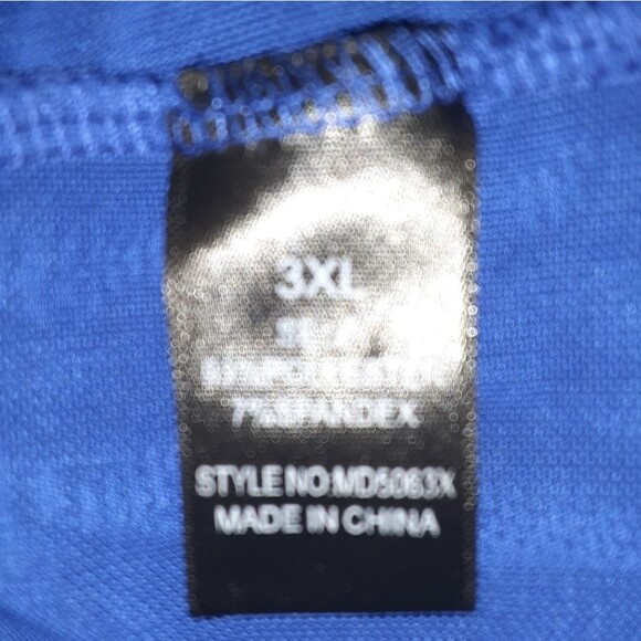 Miss California 3X Royal mesh tunic dress NWT - Picture 7 of 9